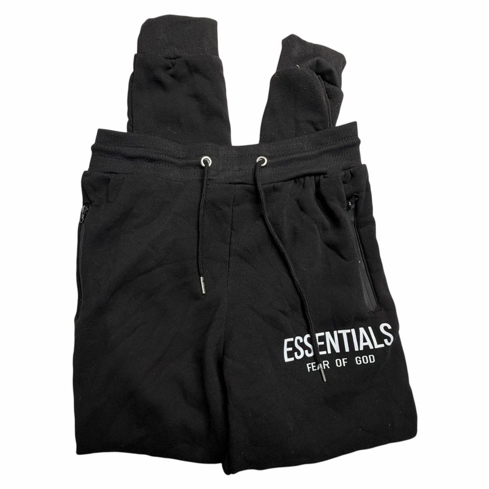 Essentials Fear of God Black Joggers size medium GUC